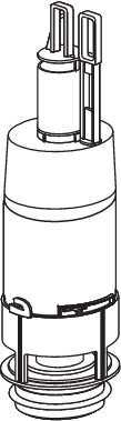 Odtočni ventil SANIT za WC splakovalnik 951
