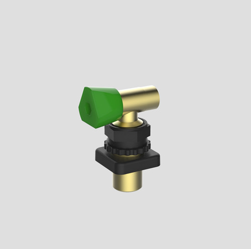 Kotni ventil SANIT s priključki R1/2 za PO - splakovalnik INEO