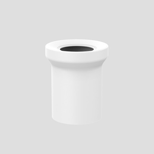 WC–Priključna cev SANIT D: 160 fi 110, alpsko bela