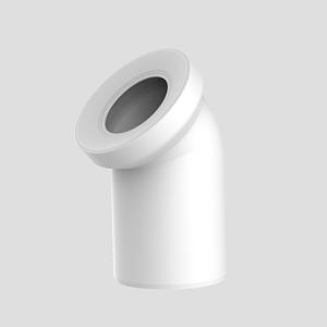 WC-Priključno koleno SANIT 45° fi 110, alpsko belo