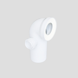 WC-Priključno koleno SANIT 90° fi 110 z levim priključkom, alpsko belo